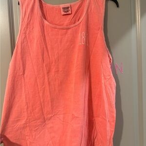 Alpha Delta Pi Comfort Colors Coral Tank Top